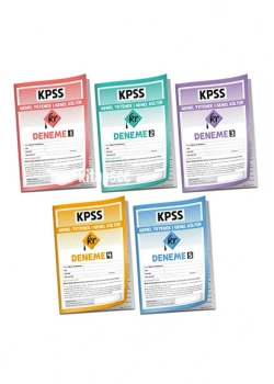 KPSS GY GK LİSANS 5 DENEME KR AKADEMİ