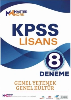 Kpss Lisans Gy Gk 8 Deneme Master Work