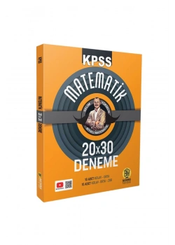 Kpss Matematik 20x30 Deneme Matronik Yayınları