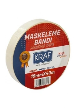 KRAF MASKELEME BANDI 19MM*40M 4019G