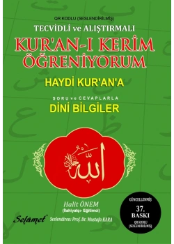 Kuranı Kerim Öğreniyorum Elif Cüzü Güncellenmiş 37.Baskı Halit Önem Selamet