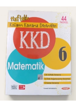 Kurmay 6.Sınıf Matematik Haftalık Kazanım Kavrama Denemeleri 44 Fasikül