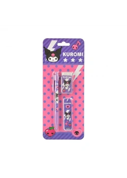 kuromi 3 lü kırtasiye set 612391