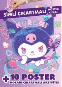 Kuromi Simli Çıkartmalı Poster Kitabı Doğan yayın