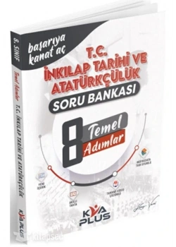 Kva Plus 8.Sınıf İnkilap Tarihi Soru Bankası Temel Adımlar