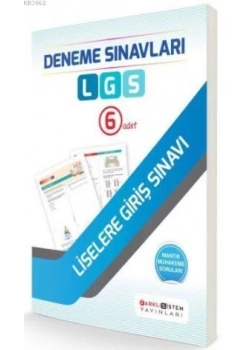 Lgs 6 Deneme 6 Lı Farklısistem