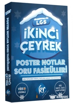 Lgs İkinci Çeyrek Poster Notlar Soru Fasikülleri Kr Akademi