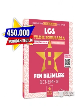 Lgs Yıldız Sorularla Fen Bilimleri 8 Denemesi