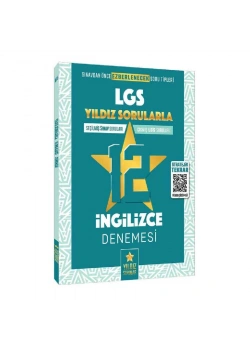 Lgs Yıldız Sorularla İngilizce 12 Denemesi