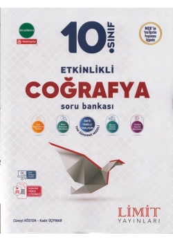 LİMİT 10.SINIF ETKİNLİKLİ COĞRAFYA SORU BANKASI