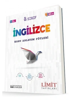 Limit 8.Sınıf İngilizce Konu Anlatım Föyleri