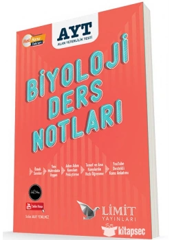 Limit Ayt Biyoloji Ders Notları