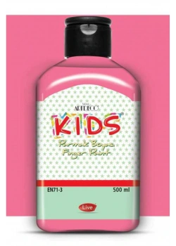 LİSANS ARTDECO PARMAK BOYA 500 ML PEMBE LV-Y-118L-335