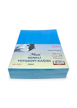 Masis Renkli Fotokopi Kağıdı Mavi Fk100-Ma