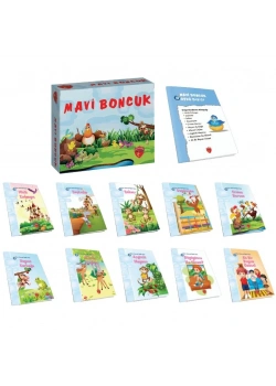 Mavi Boncuk Dizisi 10 Kitap+Değerlendirme Kitapçığı Çalışkanarı