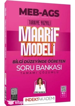 Meb ags Maarif Modeli Bilgi Düzeyinde Öğreten Çözümlü soru Bankası İndeks
