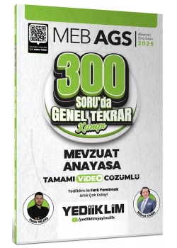 Meb Ags Mevzuat Anayasa 300 Soruda Genel Tekrar Kampı Yediiklim