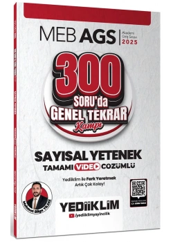 Meb Ags Sayısal Yetenek 300 Soruda Genel Tekrar Yediiklim