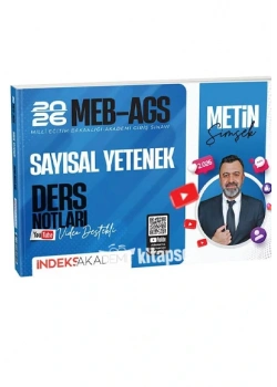 MEB AGS SAYISAL YETENEK DERS NOTLARI METİN ŞİMŞEK İNDEKS AKADEMİ