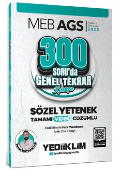Meb Ags Sözel Yetenek 300 Soruda Genel Tekrar Kampı Yediiklim