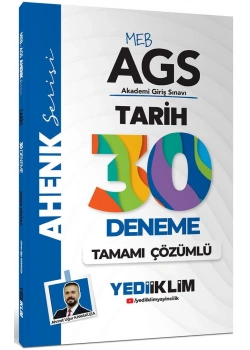 Meb Ags Tarih 30 Çözümlü Deneme Ahenk Serisi Yediiklim