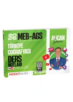 MEB AGS TÜRKİYE COĞRAFYASI DERS NOTLARI İNDEKS AKADEMİ