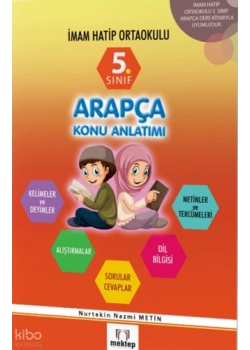 Mektep 5.Sınıf Arapça Konu Anlatım