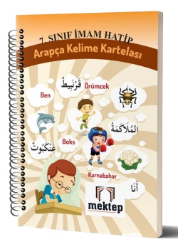 Mektep 7.Sınıf Arapça Kelime Kartelası