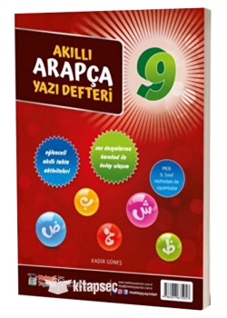 Mektep 9.Sınıf Arapça Akıllı Yazı Defteri
