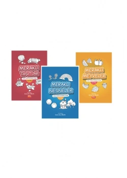 MERAKLI BOYAMA SETİ 3-6 YAŞ 3 KİTAP PSİKOLOG ESMA N. DELEN ŞÖLEN ÇOCUK
