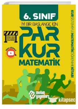 METİN 6.SINIF PARKUR MATEMATİK ÖĞRENME KİTABI