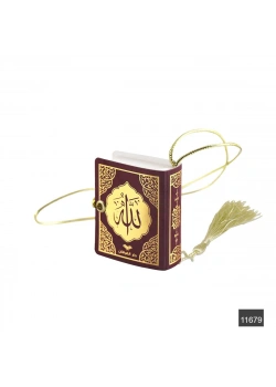 Mikro Boy Arapça Çift Yaprak Fleksi Püsküllü Ekonomik Kuran-ı Kerim