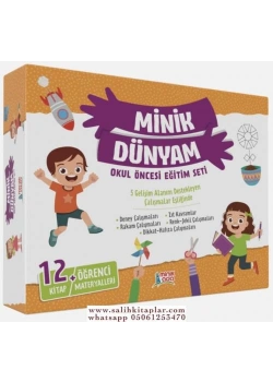 MİNİK DÜNYAM OKUL ÖNCESİ SETİ 4+YAŞ MİNİKADA