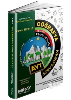 Miray Ayt Konu Özetli Coğrafya Soru Bankası