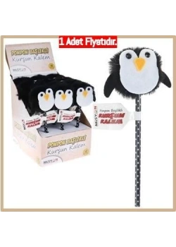 Misyon Ponpon Başlıklı Penguen Kurşun Kalem Msy-088B