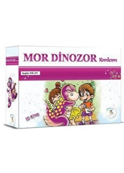 MOR DİNOZOR KIVILCIM 10 KİTAP SET AYGÜN ASLAN 5RENK YAYIN