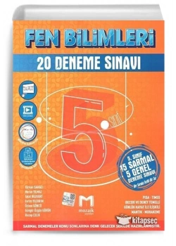 Mozaik 5.Sınıf Fen Bilimleri 20 Deneme Sınavı