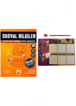 Mozaik 5.Sınıf Sosyal Bilgiler Beceri Temelli Yeni Nesil Soru Bankası