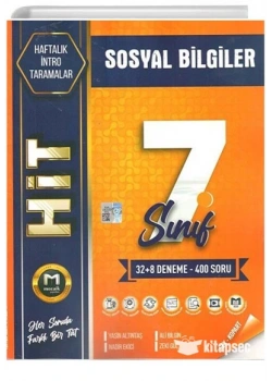 Mozaik 7.Sınıf Sosyal Bilgiler Hit 32 Haftalık Denemeler