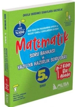 Muba 5.Sınıf Matematik Soru Bankası+Yazılıya Hazırlık Soruları
