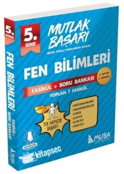 Muba 5.Sınıf Mutlak Başarı Fen Bilimleri Fasikül+Soru Bankası