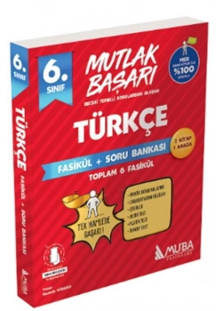 Muba 6.Sınıf Mutlak Başarı Türkçe Fasikül+Soru Bankası
