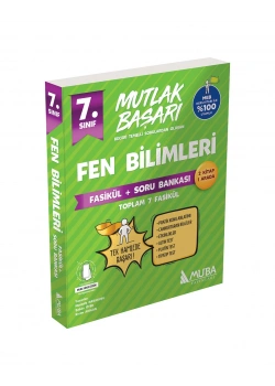 MUBA 7.SINIF MUTLAK BAŞARI FEN BİLİMLERİ FASİKÜL+SORU BANKASI