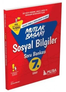 Muba 7.Sınıf Mutlak Başarı Sosyal Bilgiler Soru Bankası