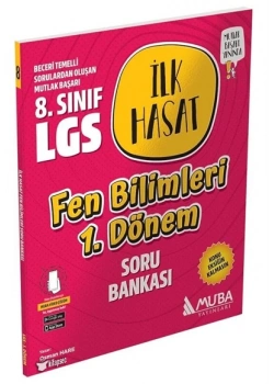 Muba 8.Sınıf Fen Bilimleri 1.Dönem Soru Bankası İlk Hasat