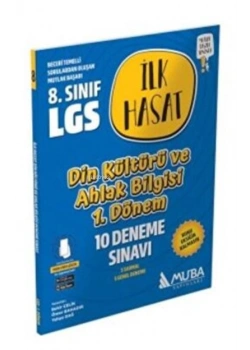 Muba 8.Sınıf Lgs Din Kültürü 1.Dönem 10 Deneme Sınavı