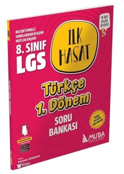 Muba 8.Sınıf Lgs Türkçe 1.Dönem Soru Bankası