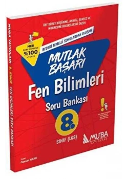 Muba 8.Sınıf Mutlak Başarı Fen Bilimleri Soru Bankası