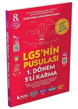 Murat 2575 8.Sınıf Lgs Nin Pusulası 1.Dönem 5 Karma Deneme