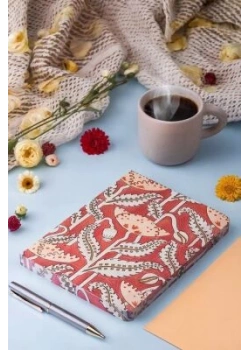 Muus Edge VerneuilS Red Not Defteri Çizgisiz Verneuilin Çizimleri Kırmızı